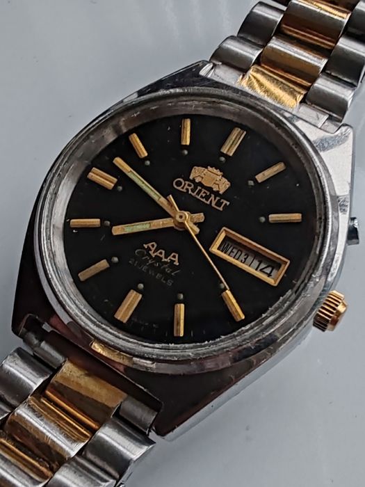 Ceas Orient Automatic Calendar 36 mm Funcționează excelent!