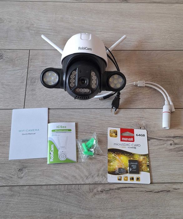 RobiCam WiFi Smart Camera iCsee 4MP ULTRA HD