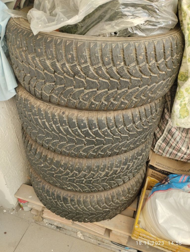 Комплект Шин 265/60 R18 зимние шыпованные