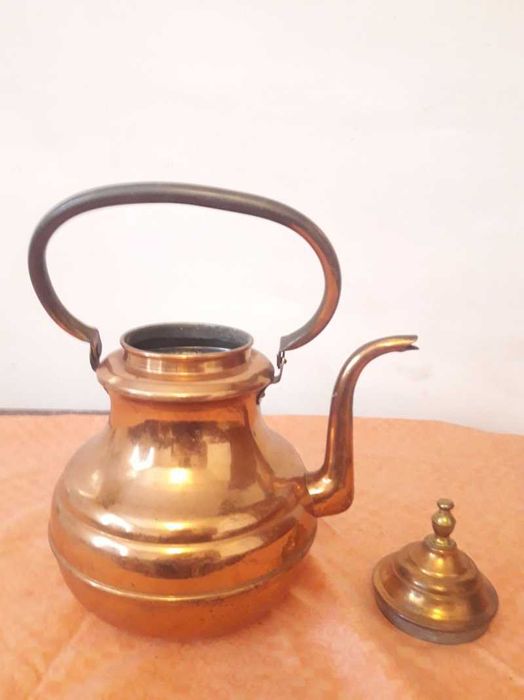 Ceainic mare din cupru