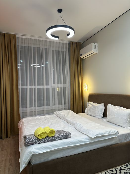 Чистая и уютная 2х ком квартира в ЖК КРИСТАЛ АБАЯ 160