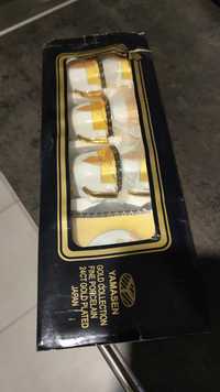 Set Cești LUX/vintage placate cu aur 24K - Super Preț!