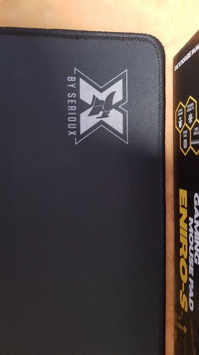 Mousepad gaming Serioux Eniro-S, 400x300x4mm (NOU!)