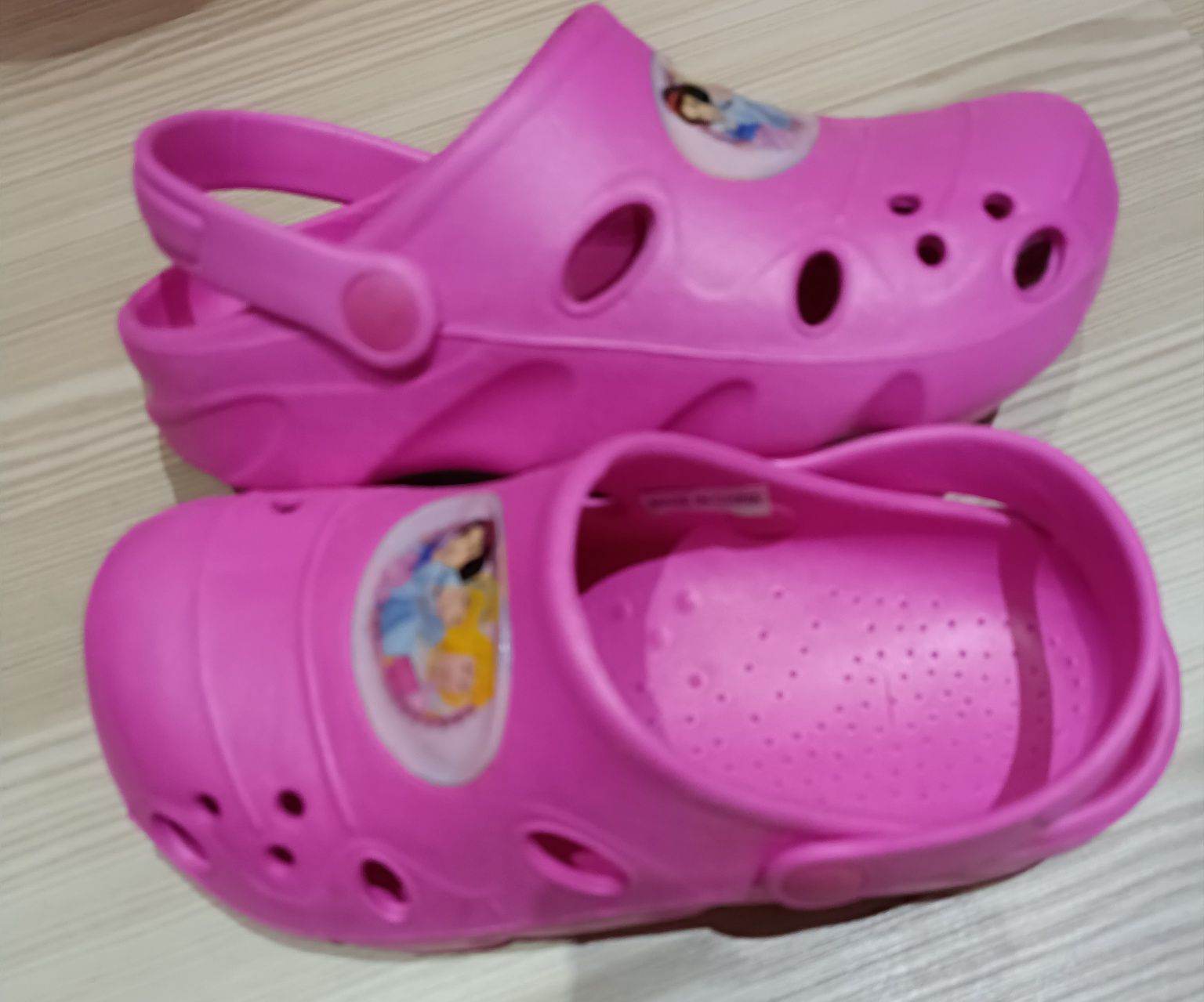 Saboți tip crocs Disney Princess mărime 30 nou
