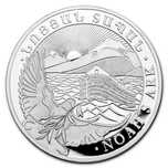 Moneda lingou de argint de 1 unicie NOAH’S ARK 2023