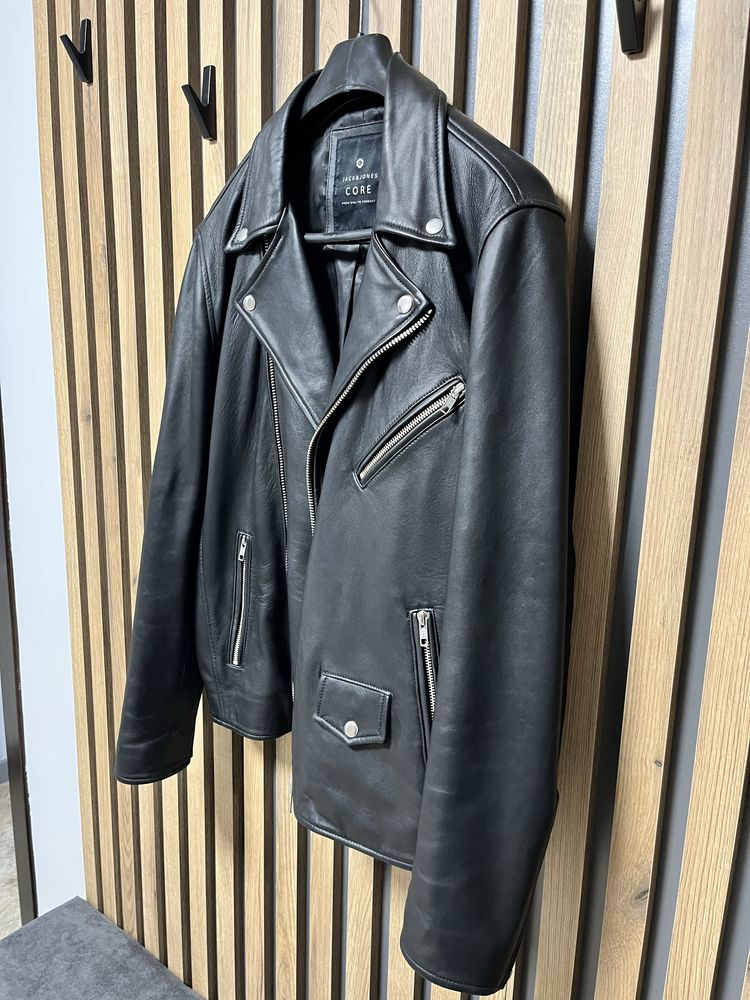 Кожено Яке (ест.кожа) JACK&JONES