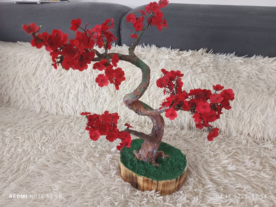 Бонзай японска череша ръчна изработка