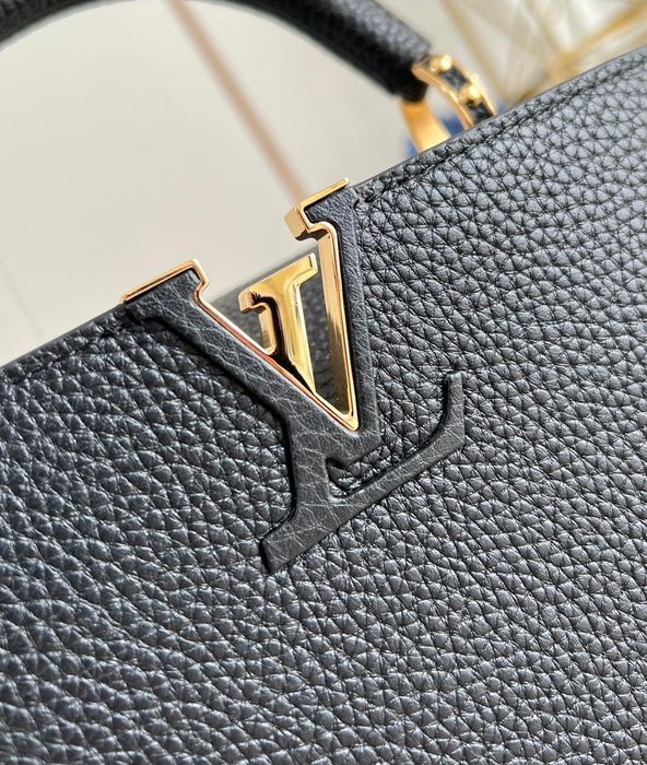Geanta Louis Vuitton Capucines 27cm negru, Premium