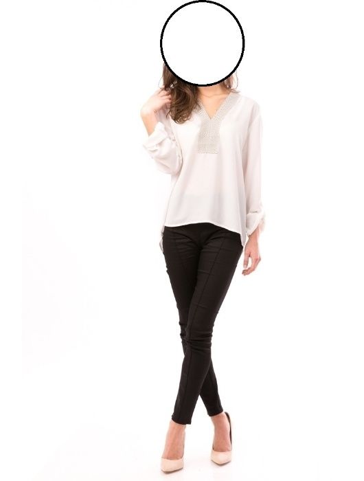 bluza cu decolteu in v