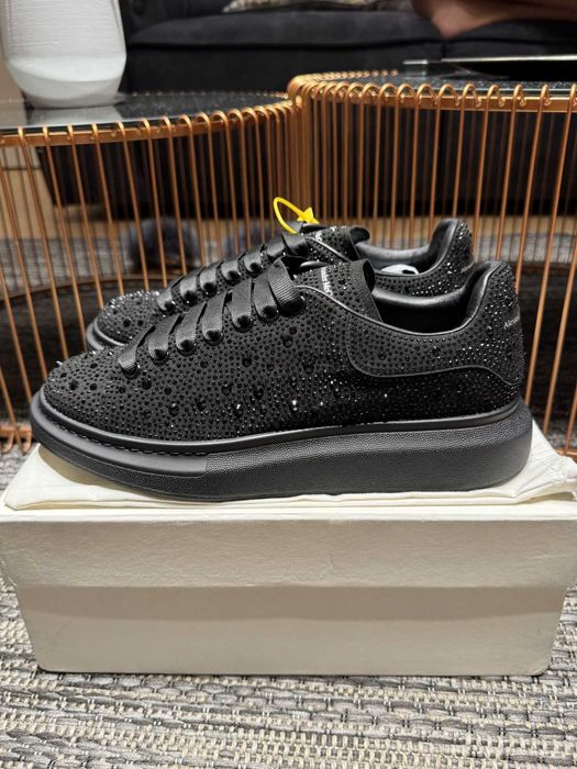 Alexander McQueen Black Stones Мъжки Обувки 43EUR + Кутия