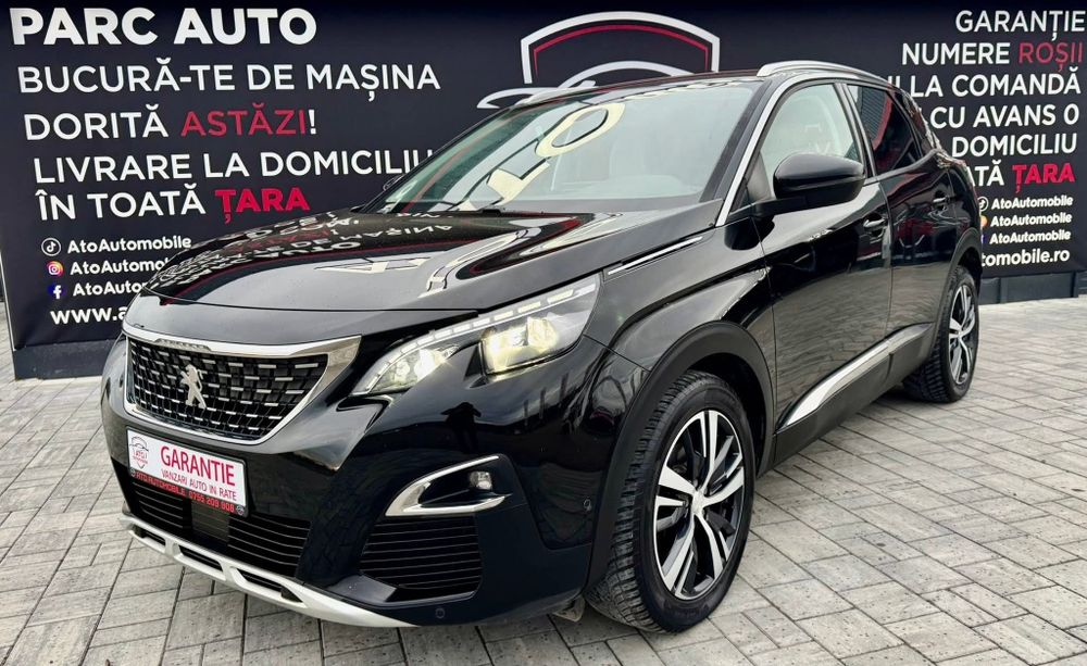 •Peugeot 3008 ALLURE~2018~Automat~EU6~1.6D~Rate cu Avans0~Garantie