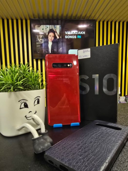 Samsung S10  ,8/128гб, Kaspi 0-0-12