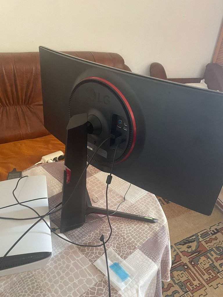 Monitor Gaming LG 34” UltraWide QHD, Nano IPS, HDR10, 144Hz/160, 1ms