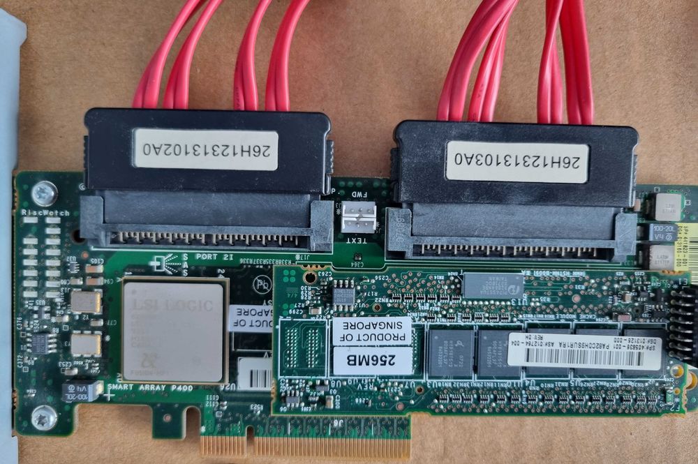 Controller RAID SAS HP Smart Array P400 / 256MB