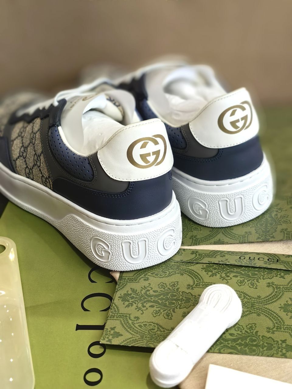 Кожени Обувки GUCCI маратонки