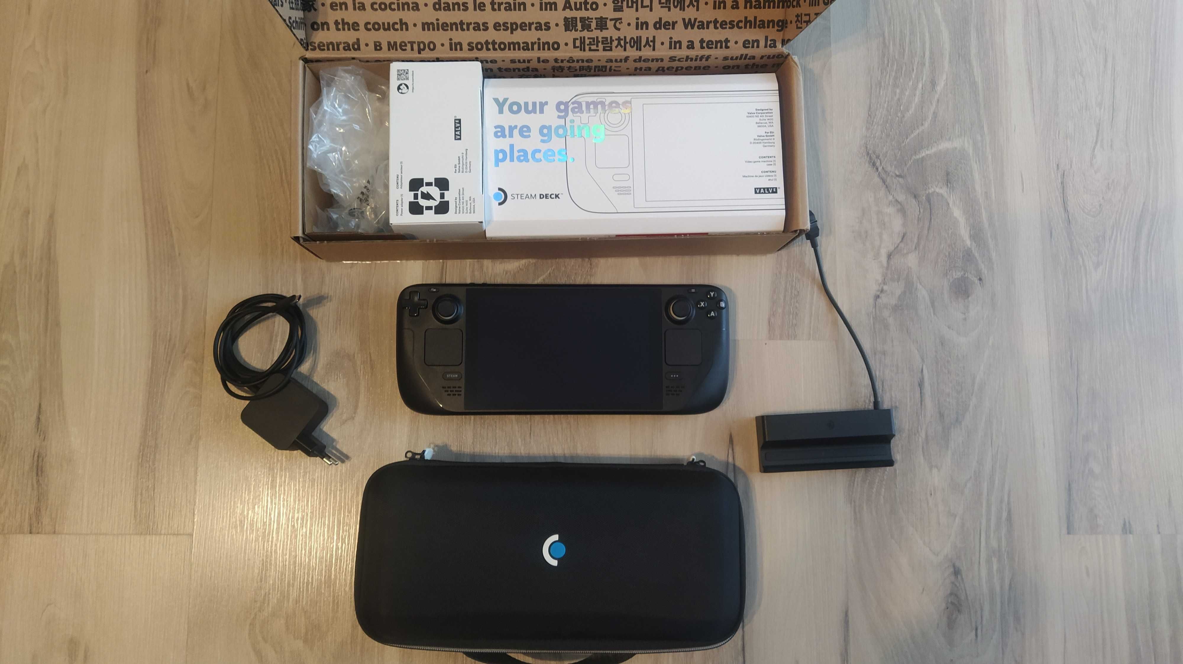 Steam Deck 512GB pack + Steam Dock