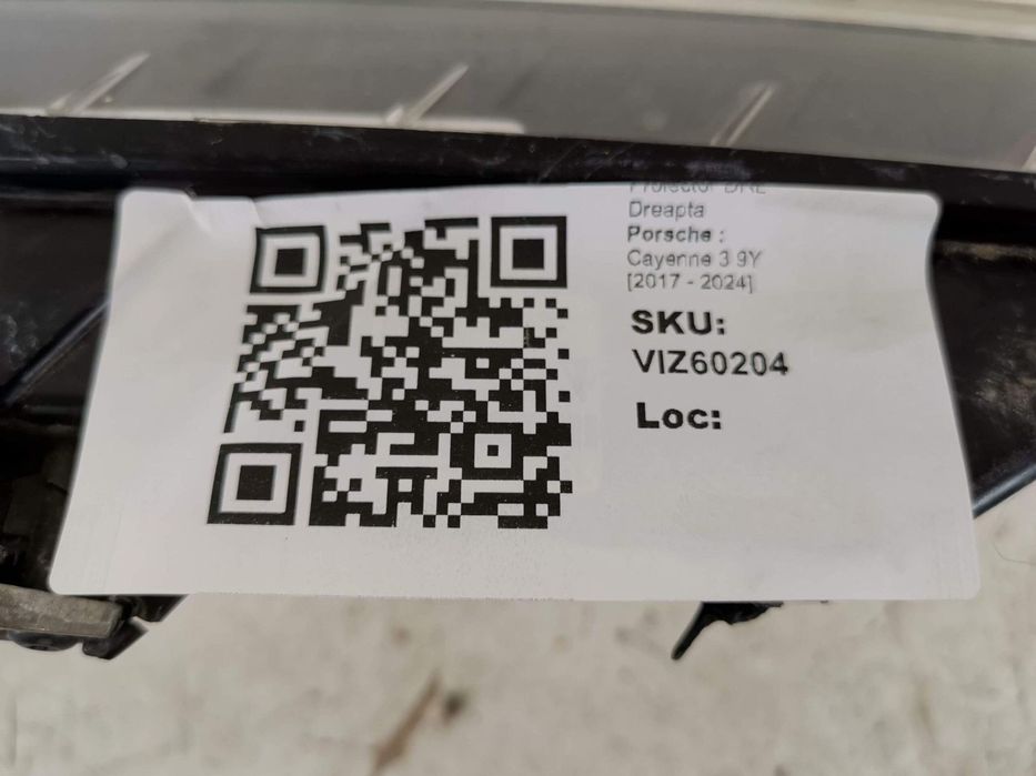 Proiector DRL Dreapta Porsche  Cayenne 3 9Y 2017 2018 2019 2020 2021 2
