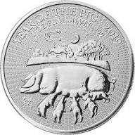 Royal Mint Lunar Year of the Pig 2019