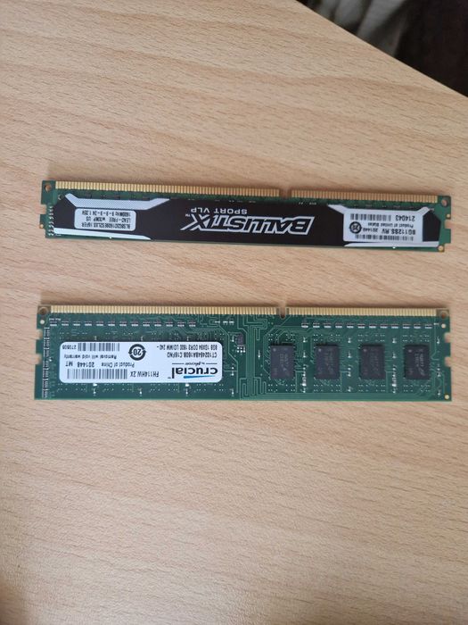 RAM Памет Crucial и Ballistix 2x8GB