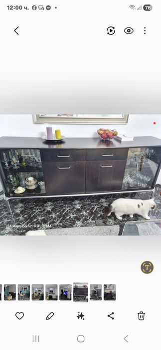 Продавам 2бр. шкафове за дневна