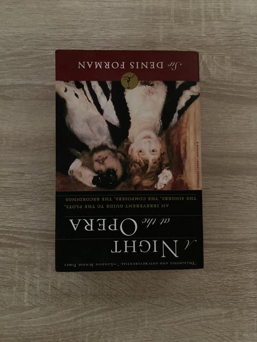 Vand carte A night at the opera - Sir Denis Forman
