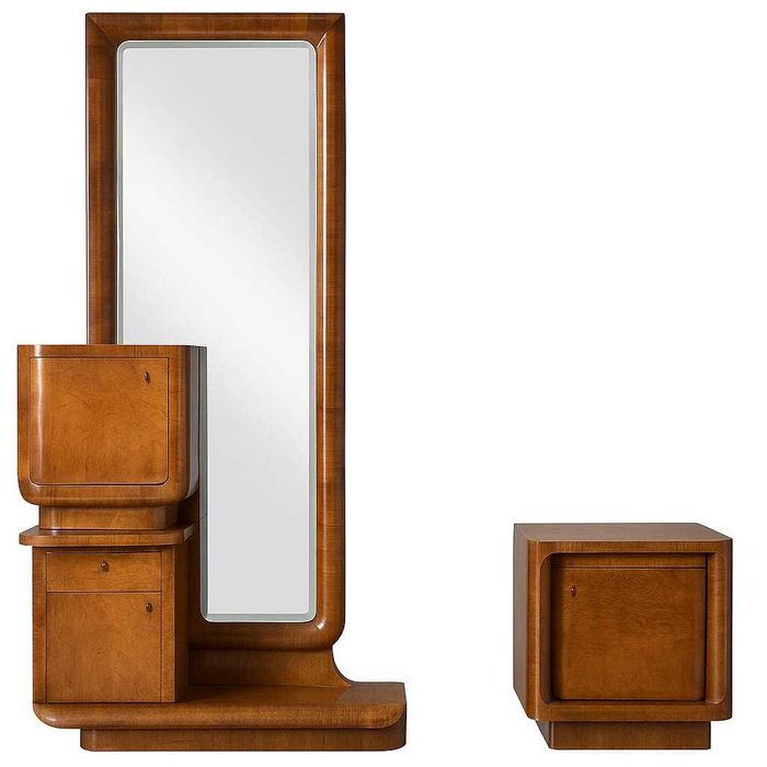 Vand mobila din lemn veche dormitor