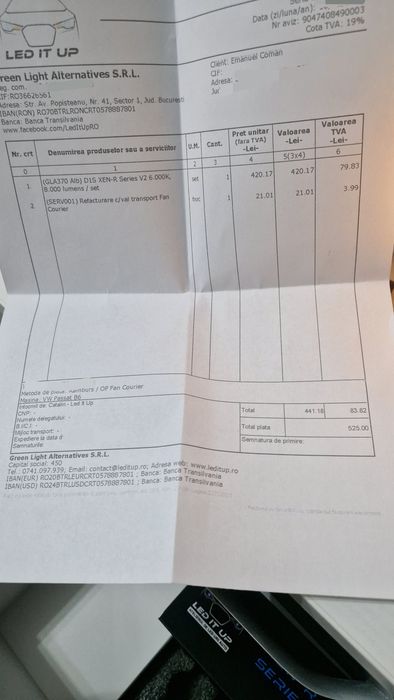 Led it up D1S, leduri D1S, Bi-Xenon, PASSAT B6, VAG, D1S