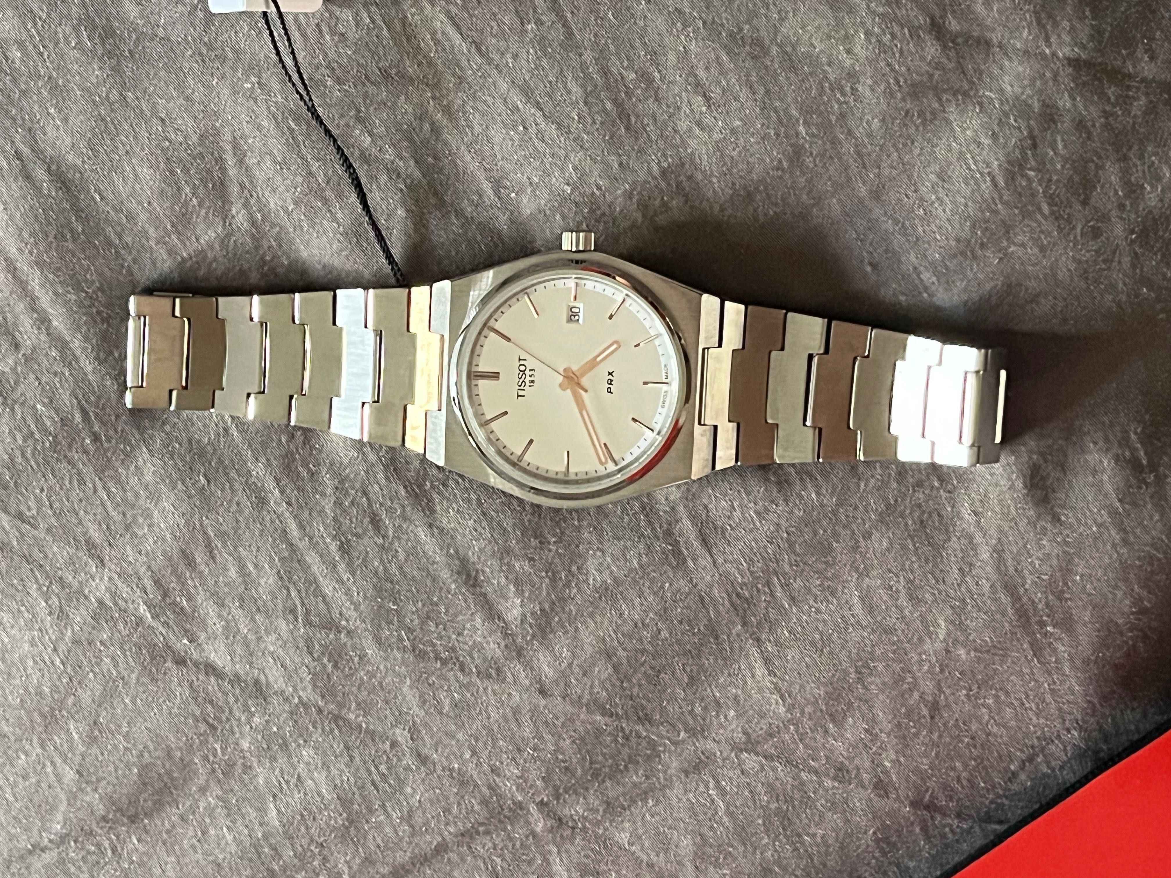 TiSSOT PRX Silver Rose