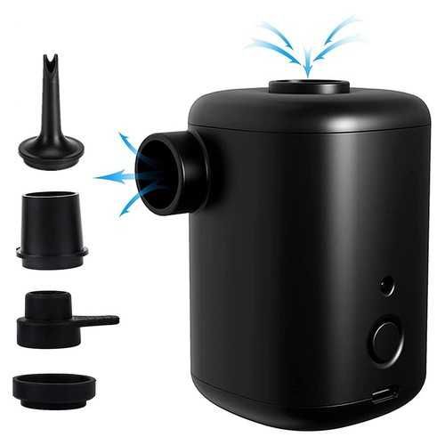 Преносима електрическа въздушна помпа , надуване и изпускане на въздух