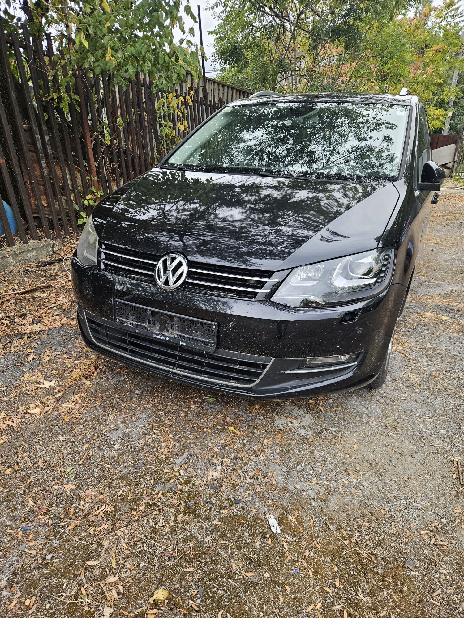 Vw sharan 2.0tsi dsg с кожа на части фолсваген шаран