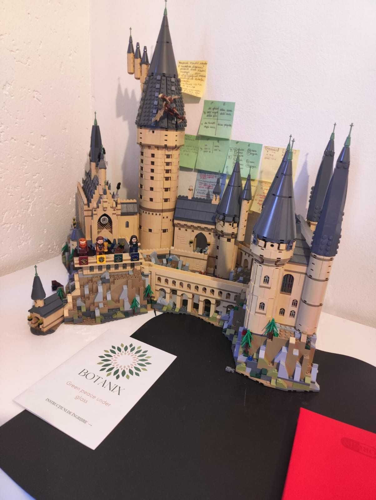 LEGO Harry Potter:Hogwarts Castel 71043+3 figurine+doua carti