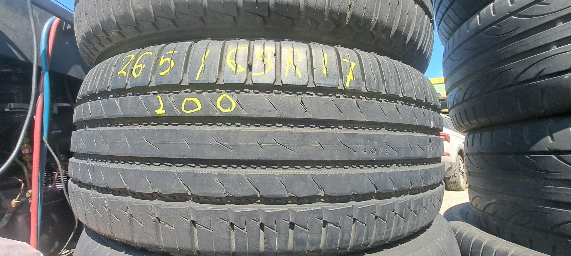 2 anvelope vara 265/65r17 Nokian Montaj Gratis