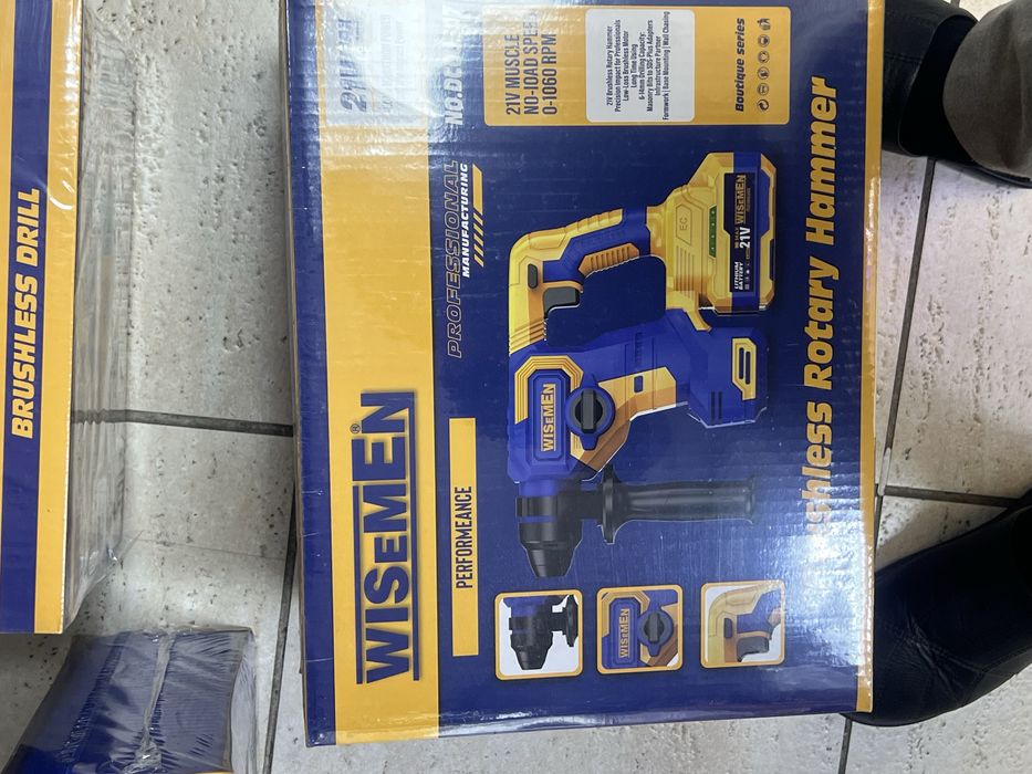 аккумуляторный перфоратор WENER 21V