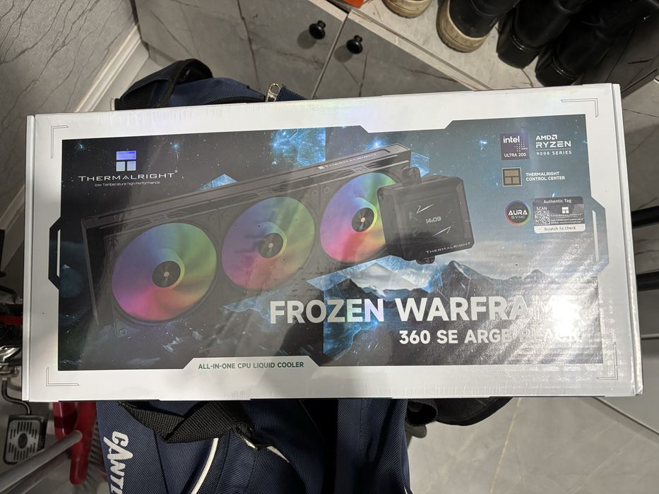 Frozen Warframe 360 SE ARGB Black