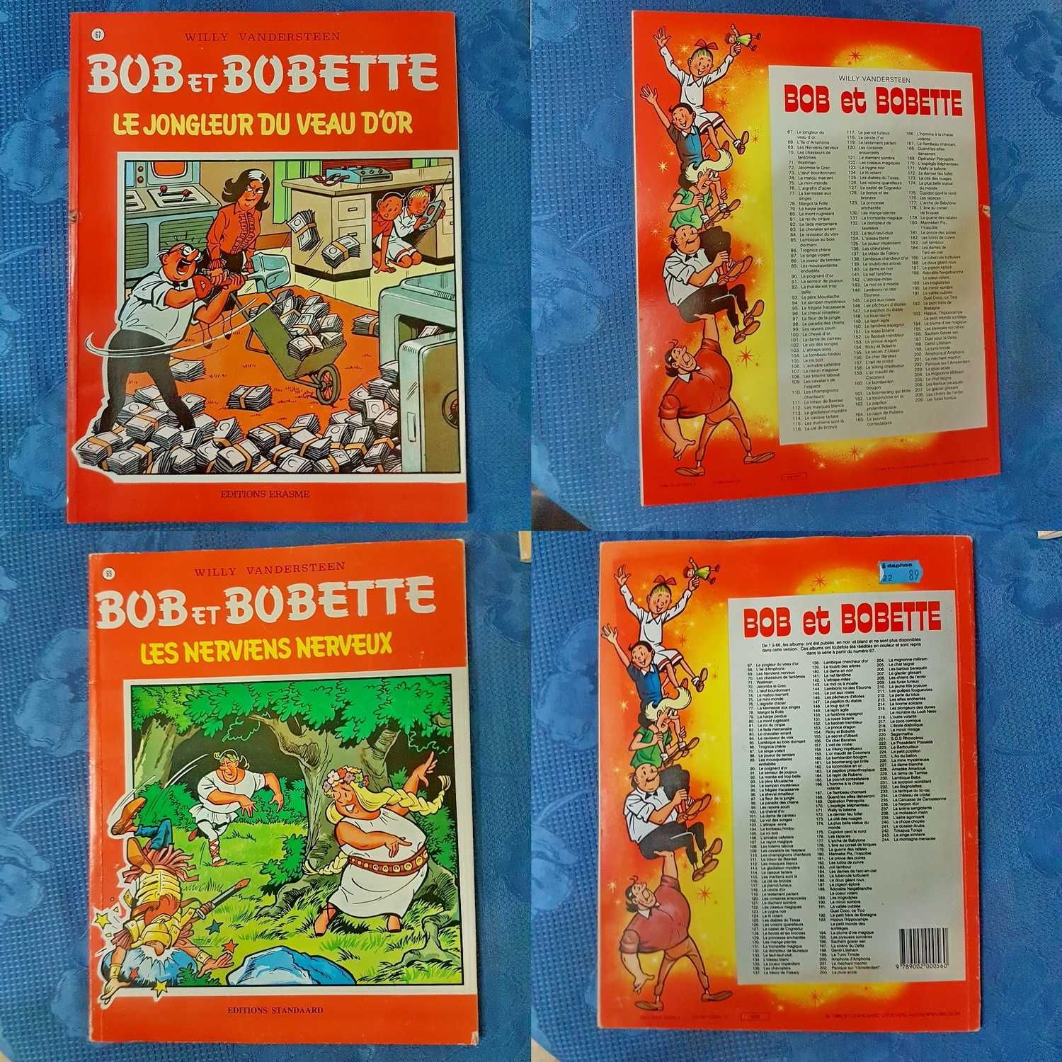 D488-Revista Bob et Bobette benzi colorate. Pret buc.