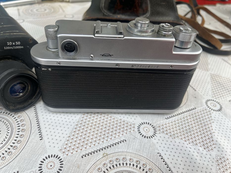 Binoclu plis aparat foto zorki 4