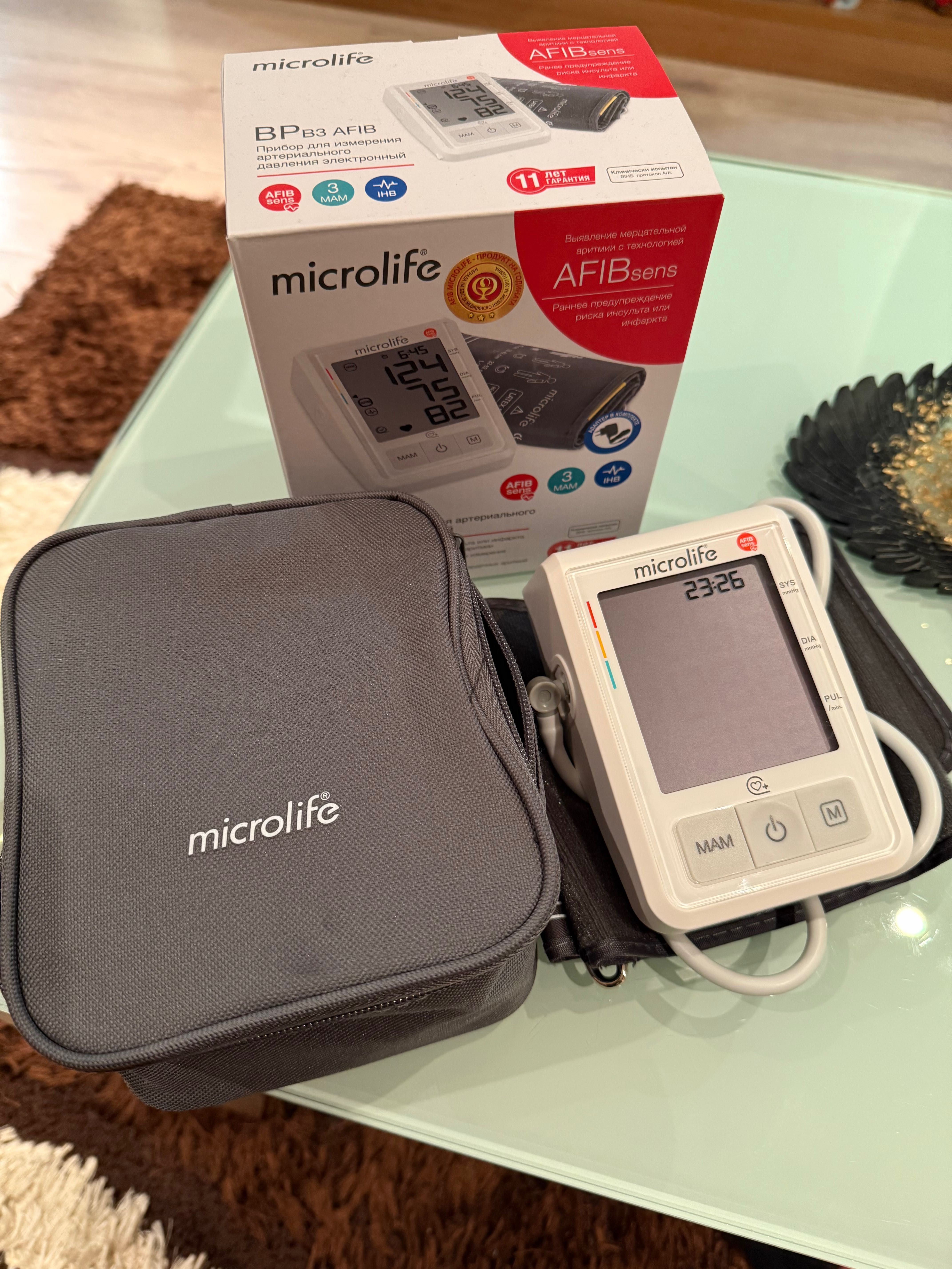 Апарат за кръвно microlife BP B3 AFIB