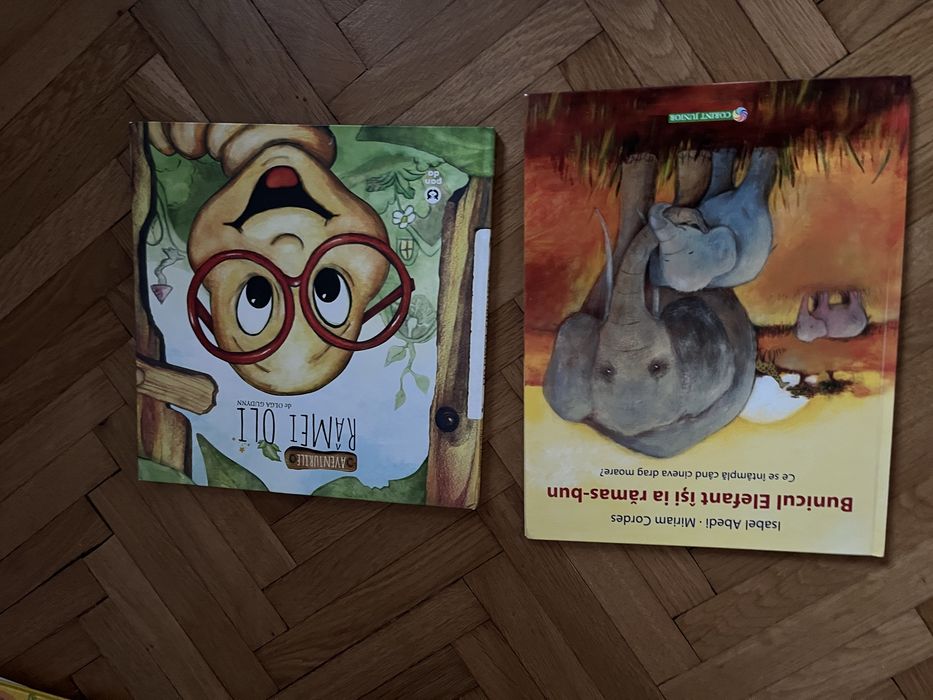 Set 2 carti cartonate - educative si inspirationale pentru copii