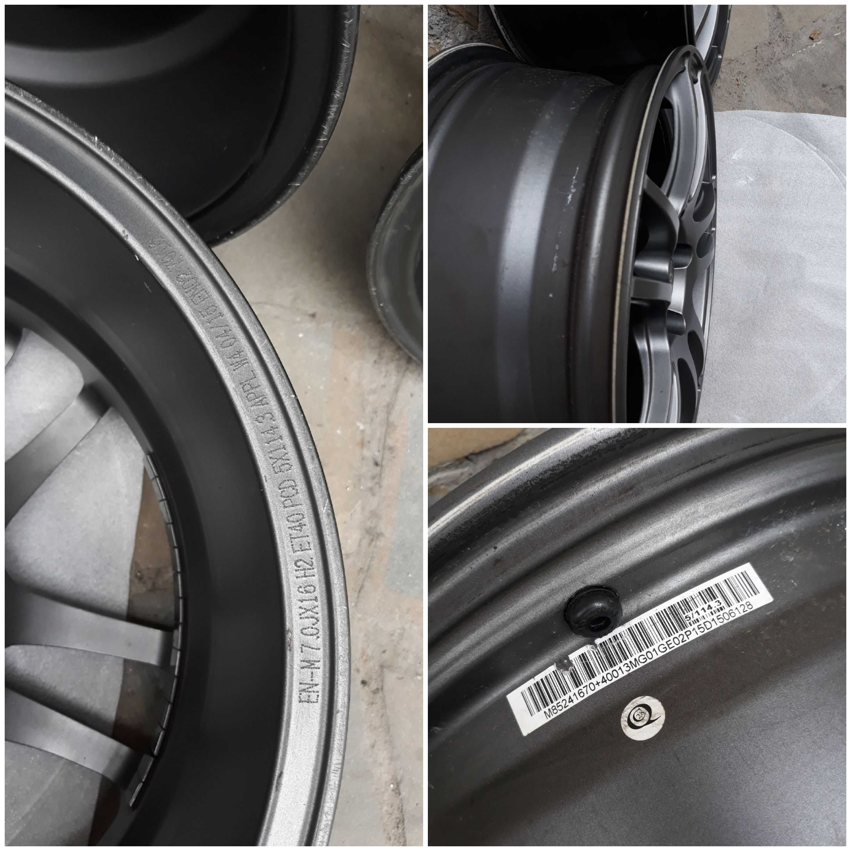 Set jante japoneze Enkei 5x114.3 R16 ET40 J7