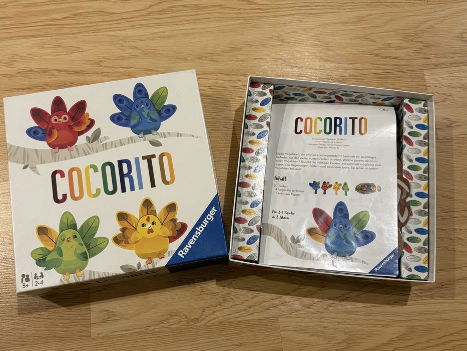Ravensburger Cocorito – настолна игра (отлично състояние)