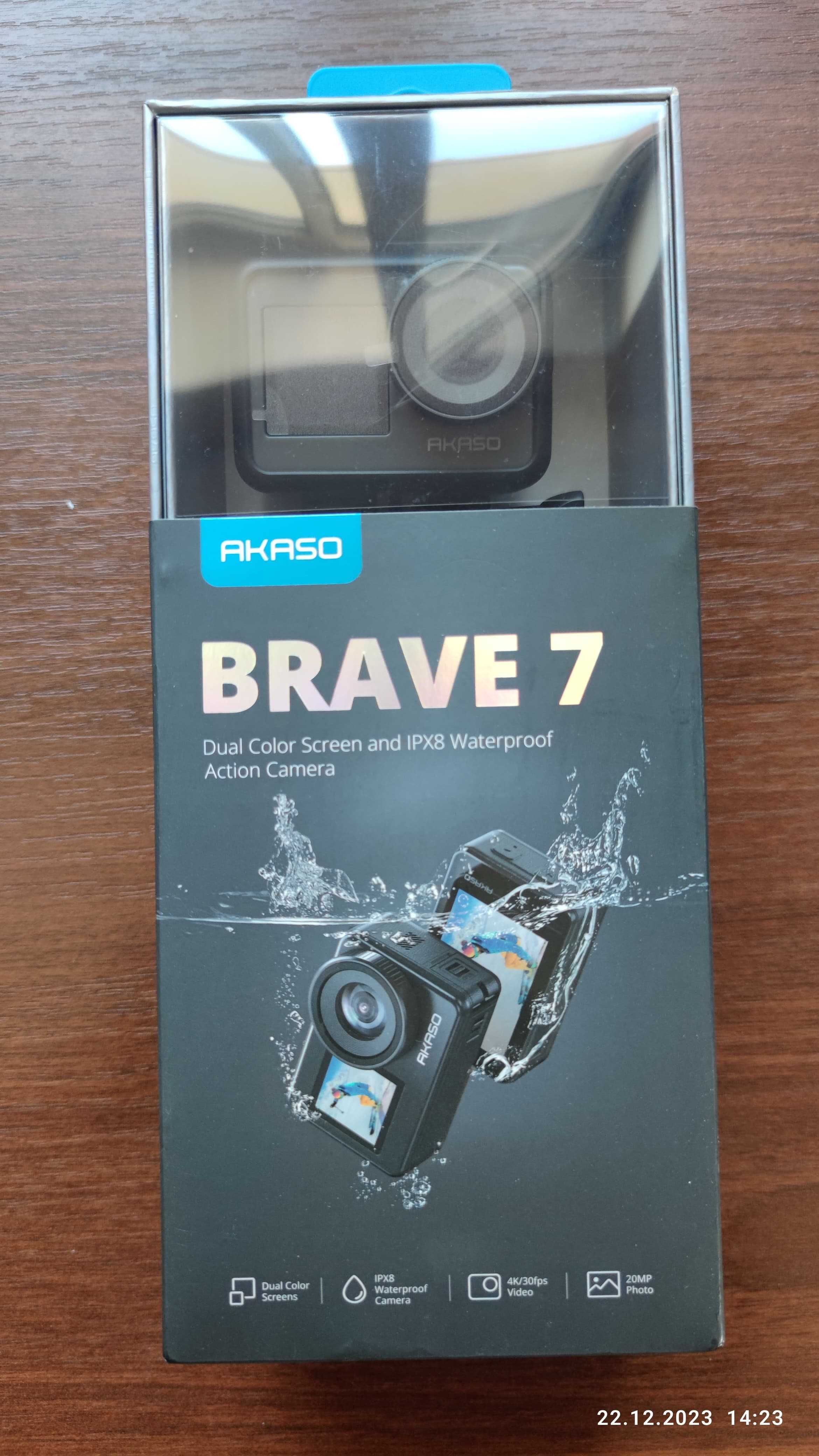 Экшен камера AKASO Brave 7