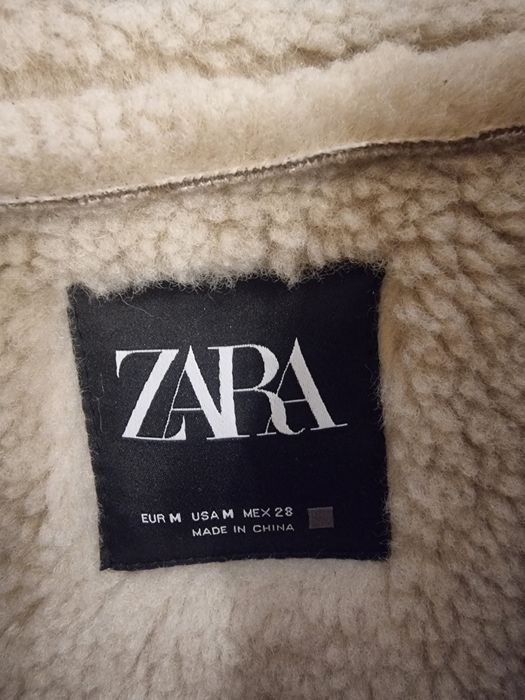Geaca tip cojoc Zara