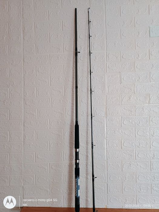 Шаранска пръчка Шимано, пълен комплект.