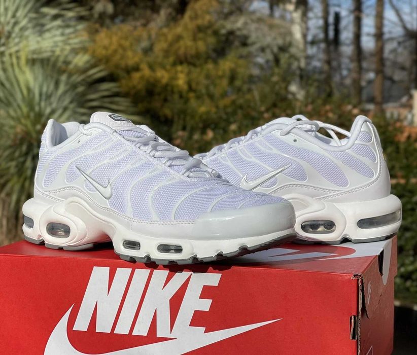 #DISCOUNT# Nike Air Max Plus Tn Triple White Editie Limitata