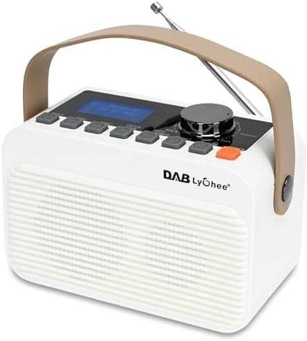 Ново Преносимо цифрово радио DAB/FM – Bluetooth, LED, Type-C заряд