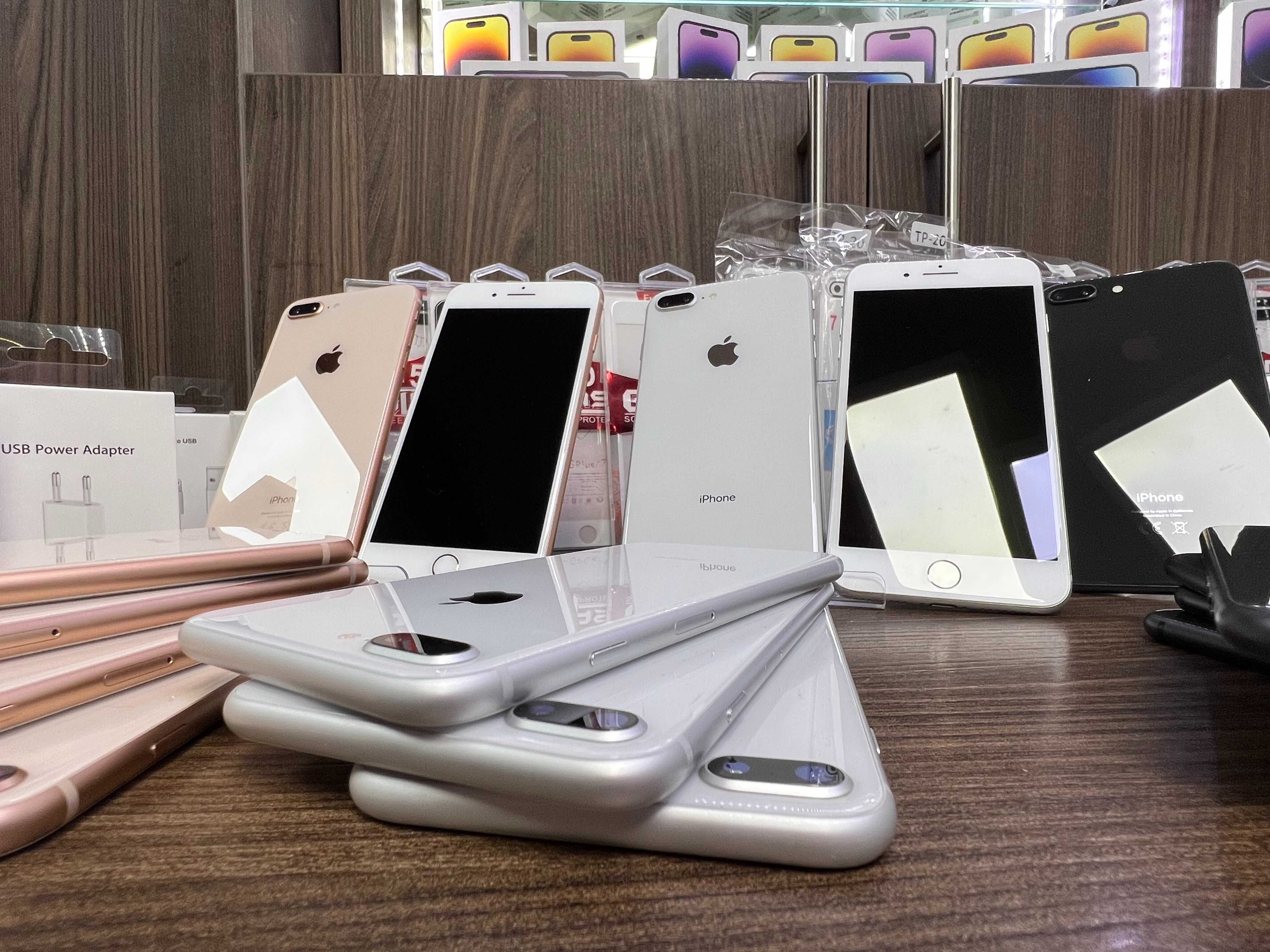 Apple iPhone 8 Plus 256GB - 6м ГАРАНЦИЯ/ опция ЛИЗИНГ + ПОДАРЪЦИ