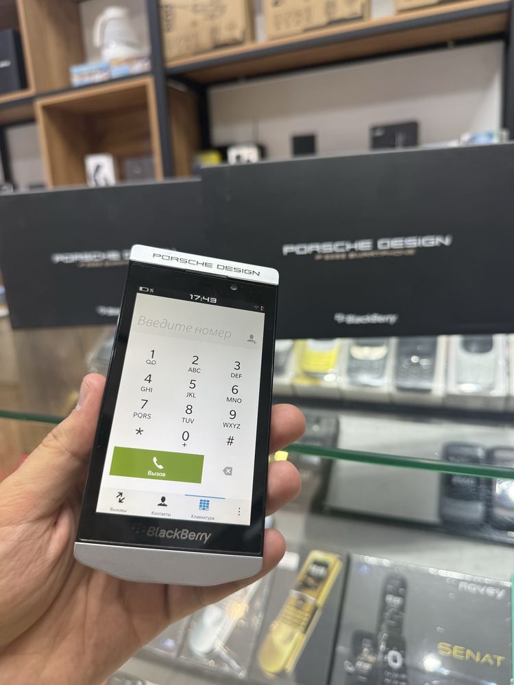 Black berry PorsChe Design новый пачка