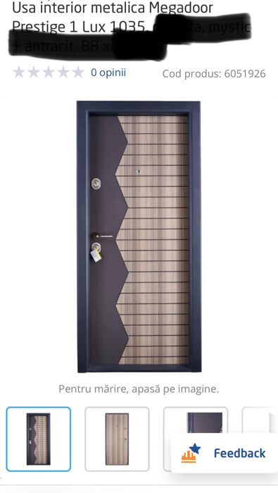 Usa de intrare Apartament