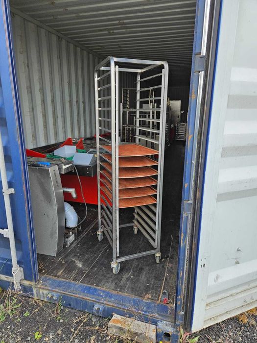 Carucioare din inox cu roti second hand