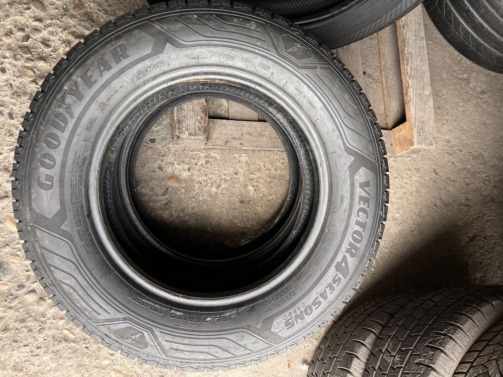 4 anvelope M+S 195/75/16 C , GoodYear /Continental , DOT 2022